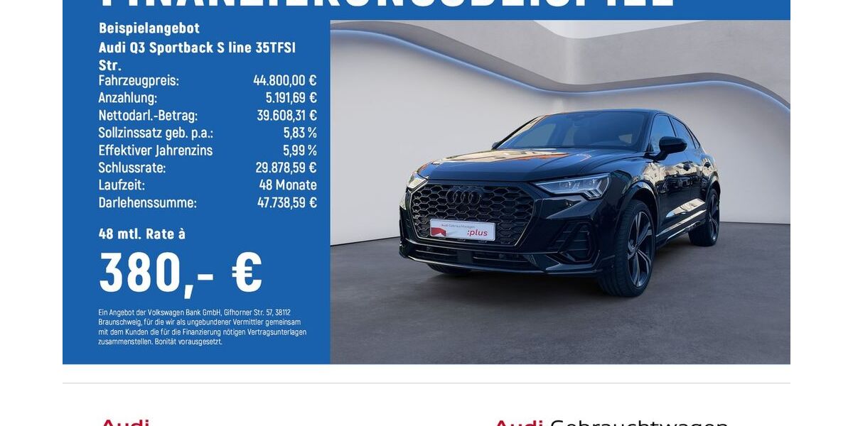 Audi Q3 16.500 km 43.900 &euro; Göttingen OT Grone 37081