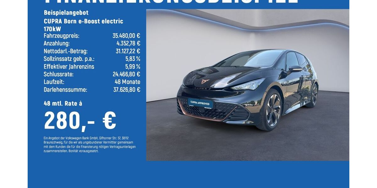 Cupra Born 11.400 km 34.480 &euro; Göttingen 37081