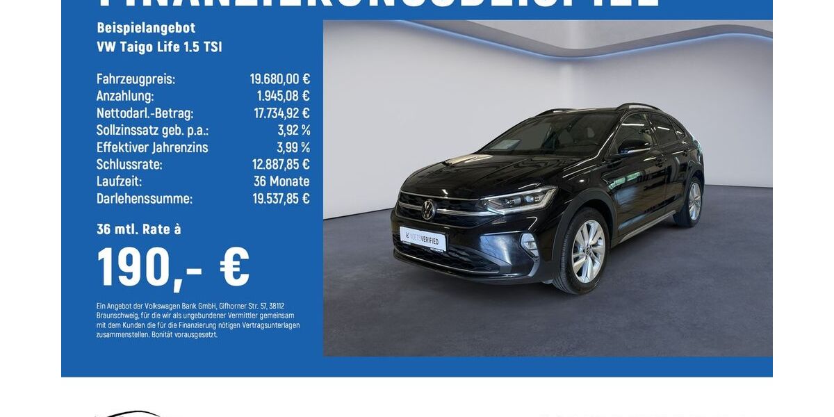 VW Taigo 66.650 km 19.680 &euro; Göttingen 37081