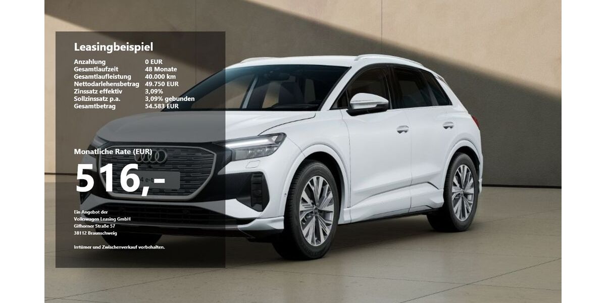 Audi Q4 e-tron 5.969 km 49.404 &euro; Northeim 37154