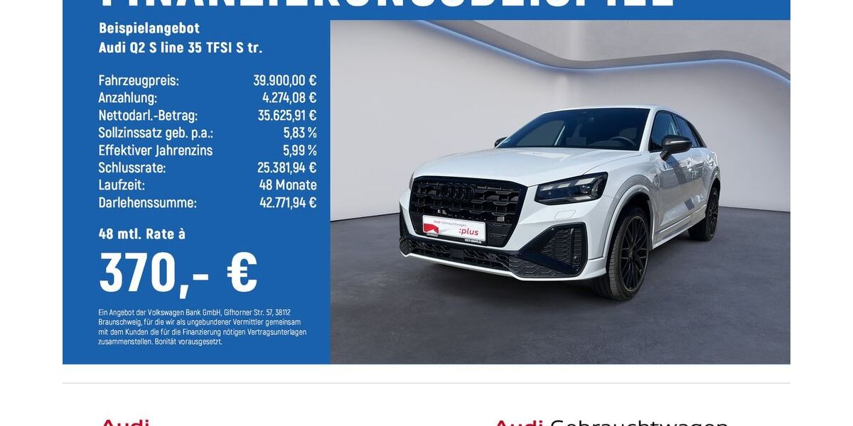 Audi Q2 8.500 km 36.900 &euro; Göttingen OT Grone 37081