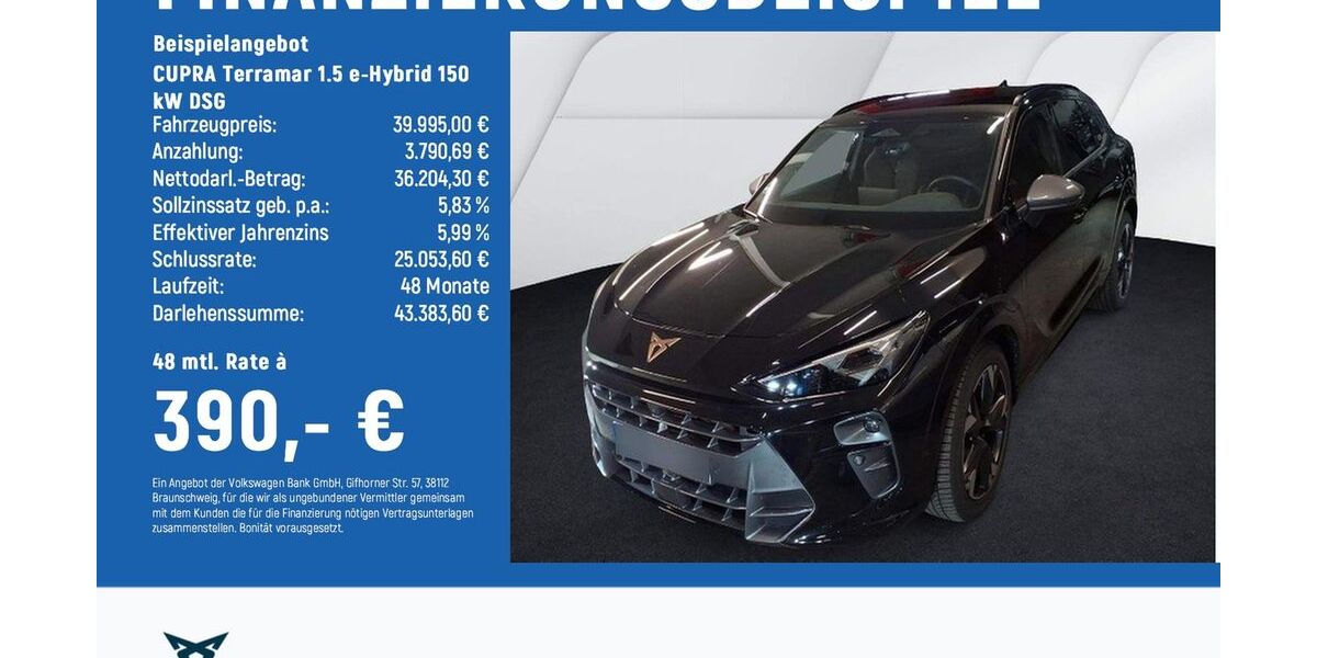 Cupra Terramar 7.793 km 39.480 &euro; Göttingen 37081