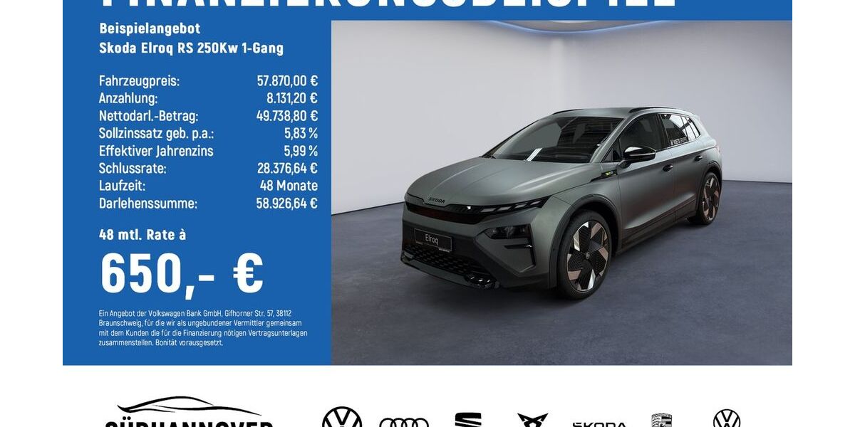 Skoda Elroq 14.999 km 56.990 &euro; Göttingen 37079