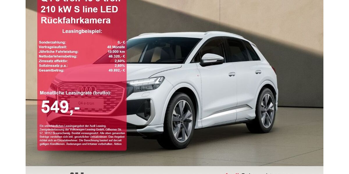 Audi Q4 e-tron 14.304 km 45.150 &euro; Northeim 37154