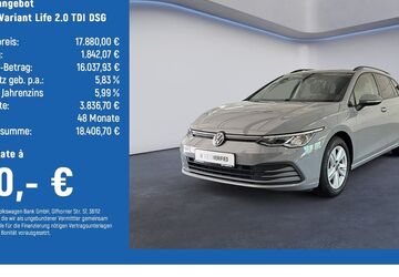 VW Golf 89.657 km 17.880 &euro; Göttingen 37081