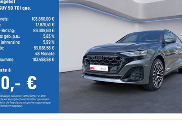 Audi Q8 10.500 km 100.900 &euro; Göttingen OT Grone 37081