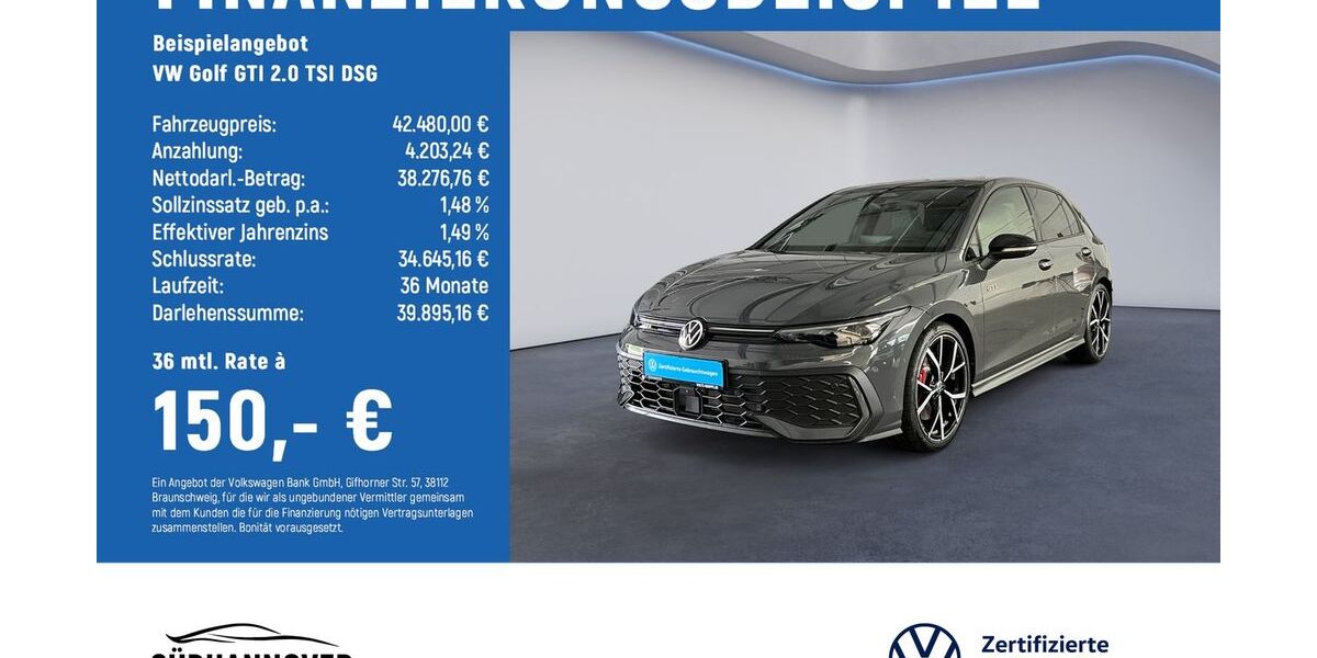 VW Golf 4.750 km 41.480 &euro; Göttingen 37081