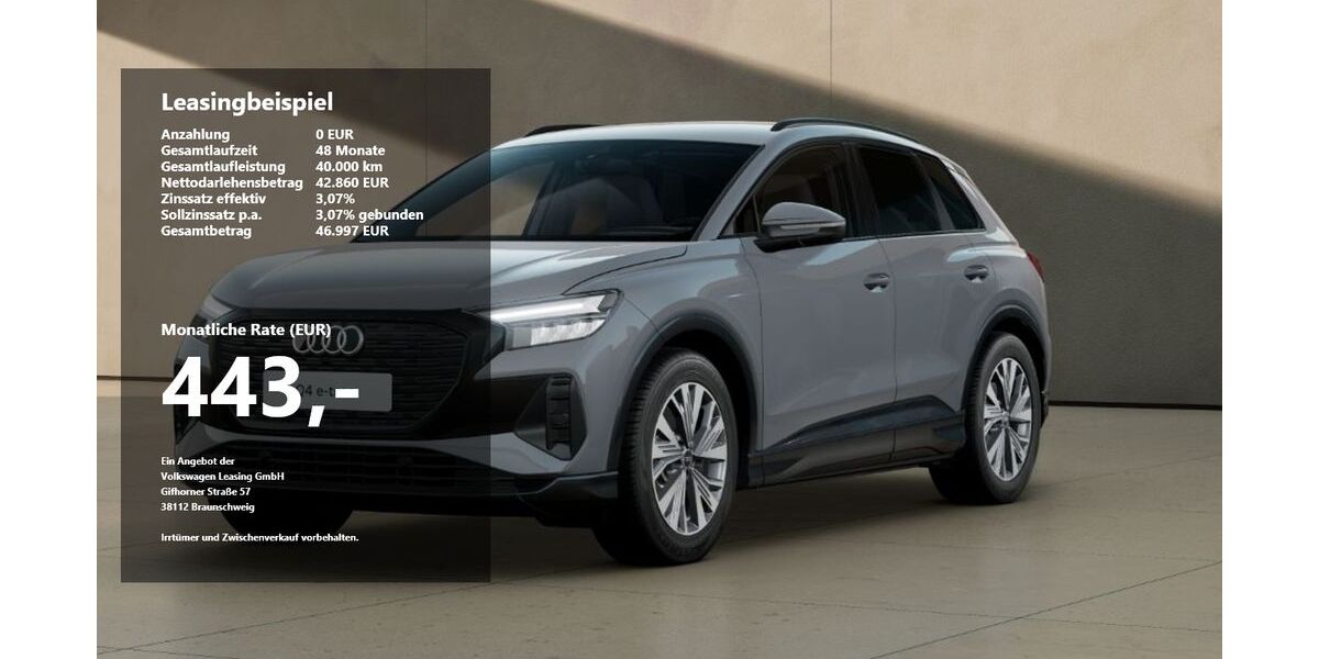 Audi Q4 e-tron 5.396 km 42.450 &euro; Northeim 37154