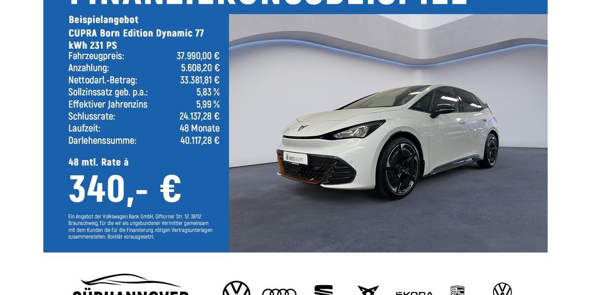 Cupra Born 2.400 km 36.990 &euro; Göttingen 37081