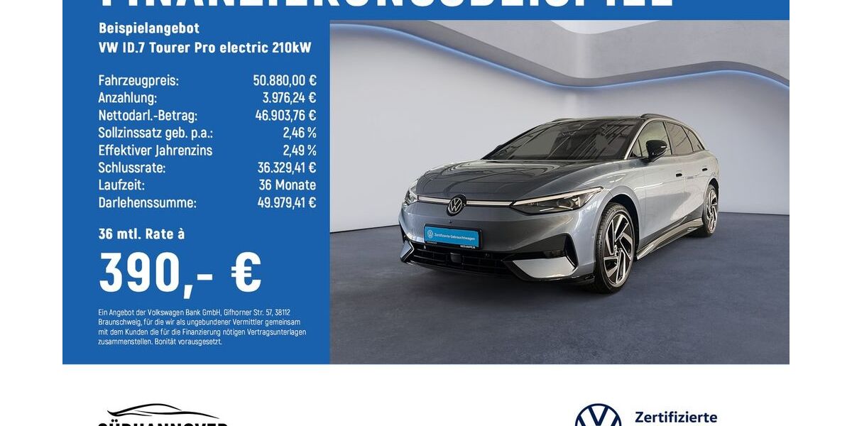 VW ID.7 18.100 km 50.880 &euro; Göttingen 37081